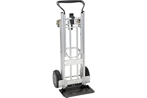 COSCO 4-in-1 Folding Series Hand Truck with Flat-Free Wheels