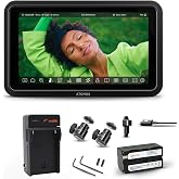 Atomos Shinobi II 5.2" HDMI Camera Monitor with HDR Touchscreen Display | Lightweight Monitor for Photography with Battery, Charger and Camera Hot Shoe Mount Advanced Bundle Set