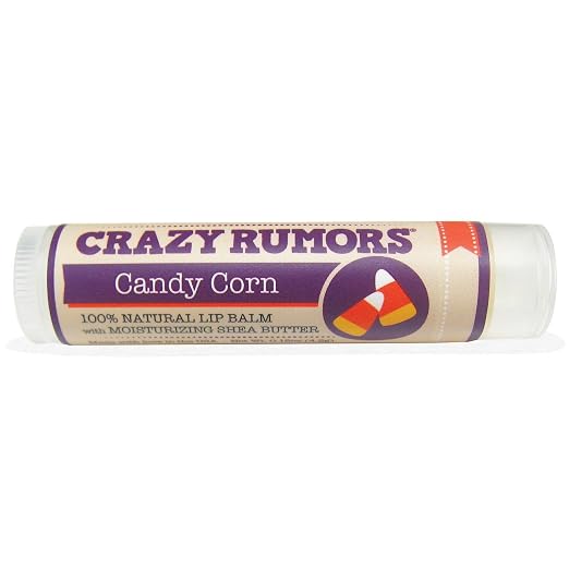 Crazy Rumors Candy Corn Lip Balm