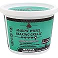 AGS Marine Wheel Bearing Grease - Multi-Purpose Lithium Complex Grease for Rust and Corrosion Protection