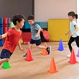 Alyoen 31 PCS 3 in 1 Bean Bag Ring Toss Cones Outdoor Carnival Game Set view 6