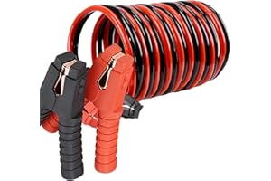 Voilamart Auto Heavy Duty Jumper Cables 2 Gauge 20Ft 1200AMP with Carry Bag Long Automotive Battery Jumper Cable Commercial Grade Booster Cables for Cars Battery Jump start Cables for trucks
