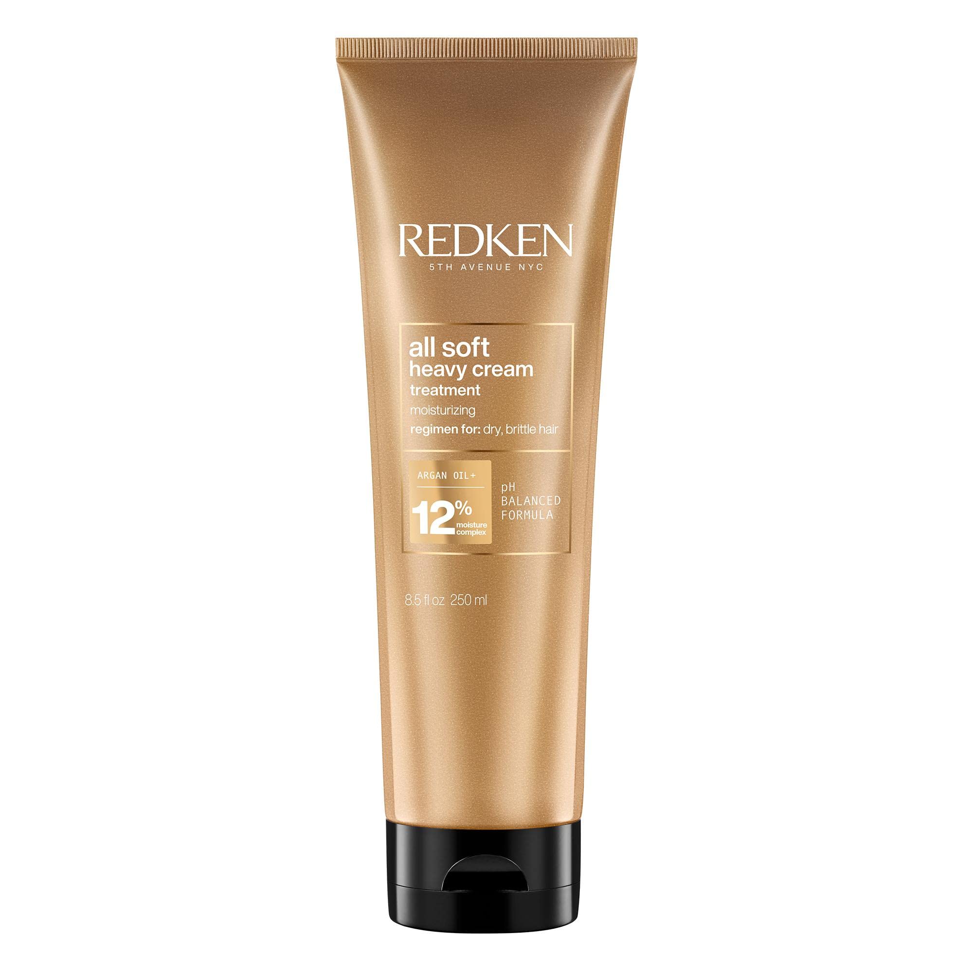 REDKEN | All Soft, Heavy Cream Treatment, Argan Oil, For Softer Smoother Hair, 250ml