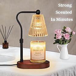 seenlast Candle Warmer Lamp with Timer Dimmer