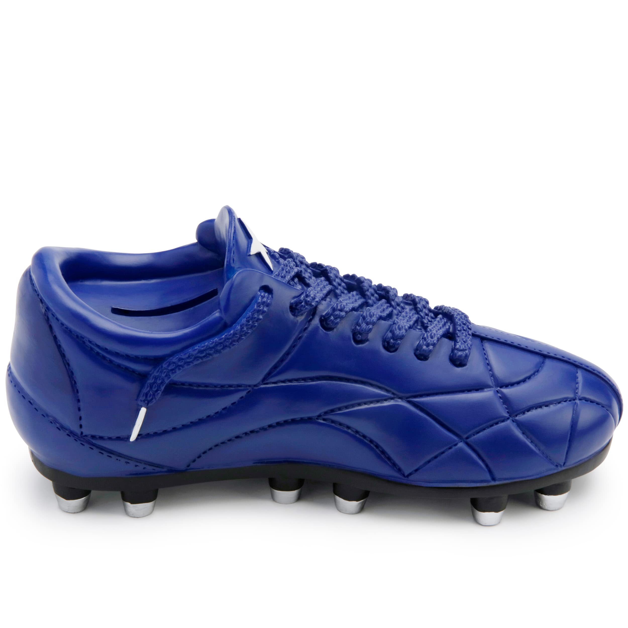 Mousehouse Gifts - Blue Football-Themed Piggy Bank, Soccer Money Box for Kids, Boys & Girls