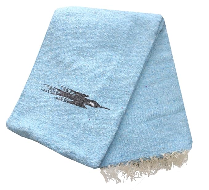 Del Mex Classic Thunderbird Mexican Falsa Blanket Thick