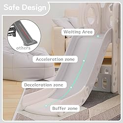 Glaf Slide for Toddlers 1-3 Kids Playground Sets