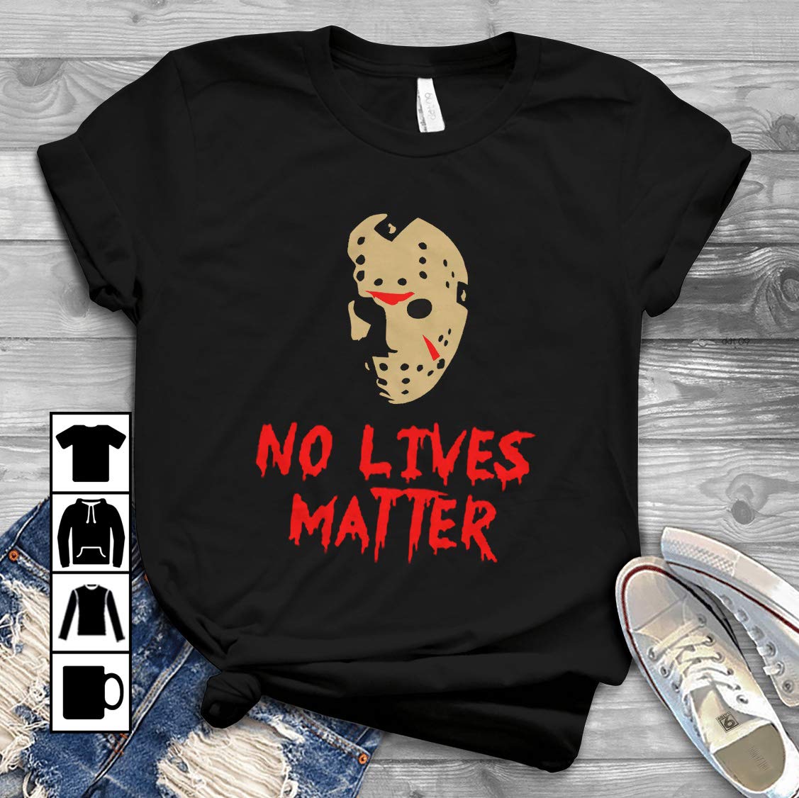 Friday The 13th No Lives Matter T Shirt Kitilan