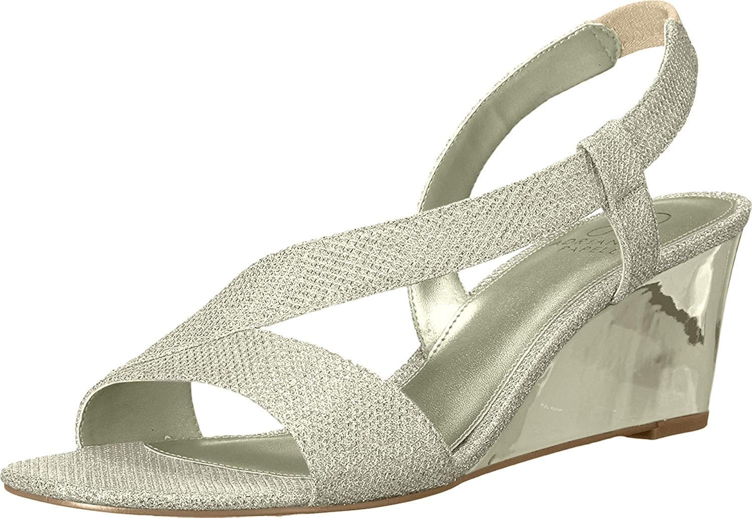 adrianna papell teagan evening sandals