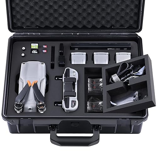 HeiyRC Waterproof Hard Case for DJI Mavic Air 2S Fly More Combo