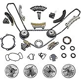 3.6 Timing Chain Kit Compatible with 2.8L 3.0L 3.6L Chevy Equinox Malibu Traverse GMC Acadia Cadillac CTS SRX Buick Enclave w/VVT Sprockets