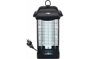18W Bug Zapper Indoor & Outdoor - 4000V Electric Insect Zapper for Flies, Mosquitoes, Moths, and Other Flying Insects - IPX6 