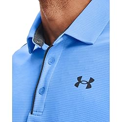 Under Armour Men's Tech Golf Polo, Carolina Blue