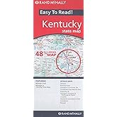 Rand McNally Easy To Read: Kentucky State Map