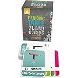 merka Educational Flash Cards - Kids Flashcards Periodic Table Scientific Elements Chemistry Science to Help Kids Learn The P
