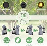 RICHIE Cat Statue Solar Garden Ornament Outdoor Waterproof LED Light view 6