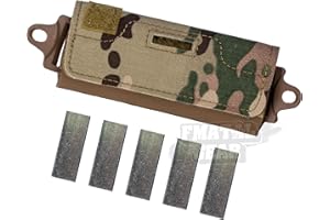 FMATAL GEAR Tactical Helmet Counterbalance Weight Bag, with Five Weight Blocks Helmet Accessories