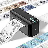 MUNBYN Bluetooth Thermal Label Printer RealWriter RW402B, 4x6 Shipping Label Printer for Small Business, Compatible with Android, iPhone and Windows, Mac, Chromebook, Ebay, USPS, FedEx, Shopify