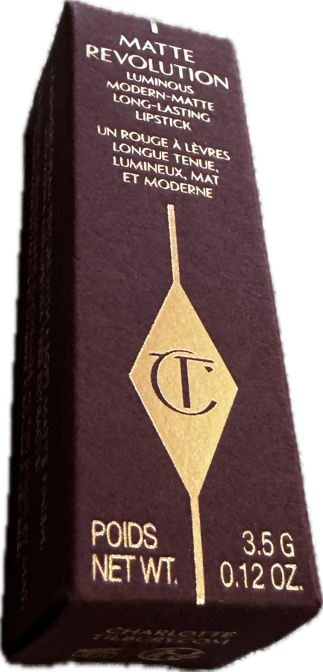 Charlotte Tilbury Hollywood Beauty Icon Matte Revolution Lipstick | 3.5g | Pizzazz