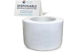 Hot Tub Things Replacement Filter Cartridge for Sundance Spas 6540-502 (2002–2024), MicroClean Technology, Captures Oils & Fine Debris, Tool-Free Replacement Every 3-4 Months, Spa Filter Cartridges