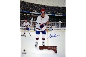 Guy Lafleur Autographed 8" x 10"Winter Classic Photograph – Montreal Hockey Signed Collectible (8" x 10")