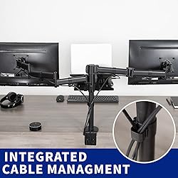 VIVO Dual Monitor + Laptop Mount for 13 to 27 inch