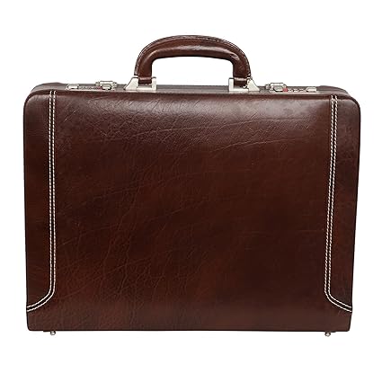 Zordan Leather Briefcase Bag Cum Office File Bag for Men Expandable Made in Pure Leather