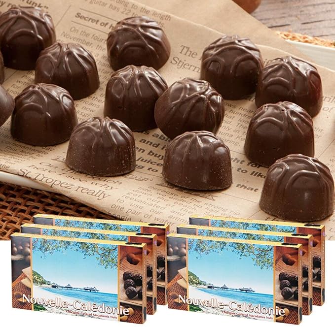 Amazon ニューカレドニア マカデミアナッツ チョコレート6箱セット ニューカレドニア おみやげ お土産 輸入食品 スイーツ Local Brand ナッツチョコレート 通販 Amazon ニューカレドニア マカデミアナッツ チョコレート6箱セット ニューカレドニア おみやげ お土産 輸入食品 スイーツ Local Brand ナッツチョコレート 通販