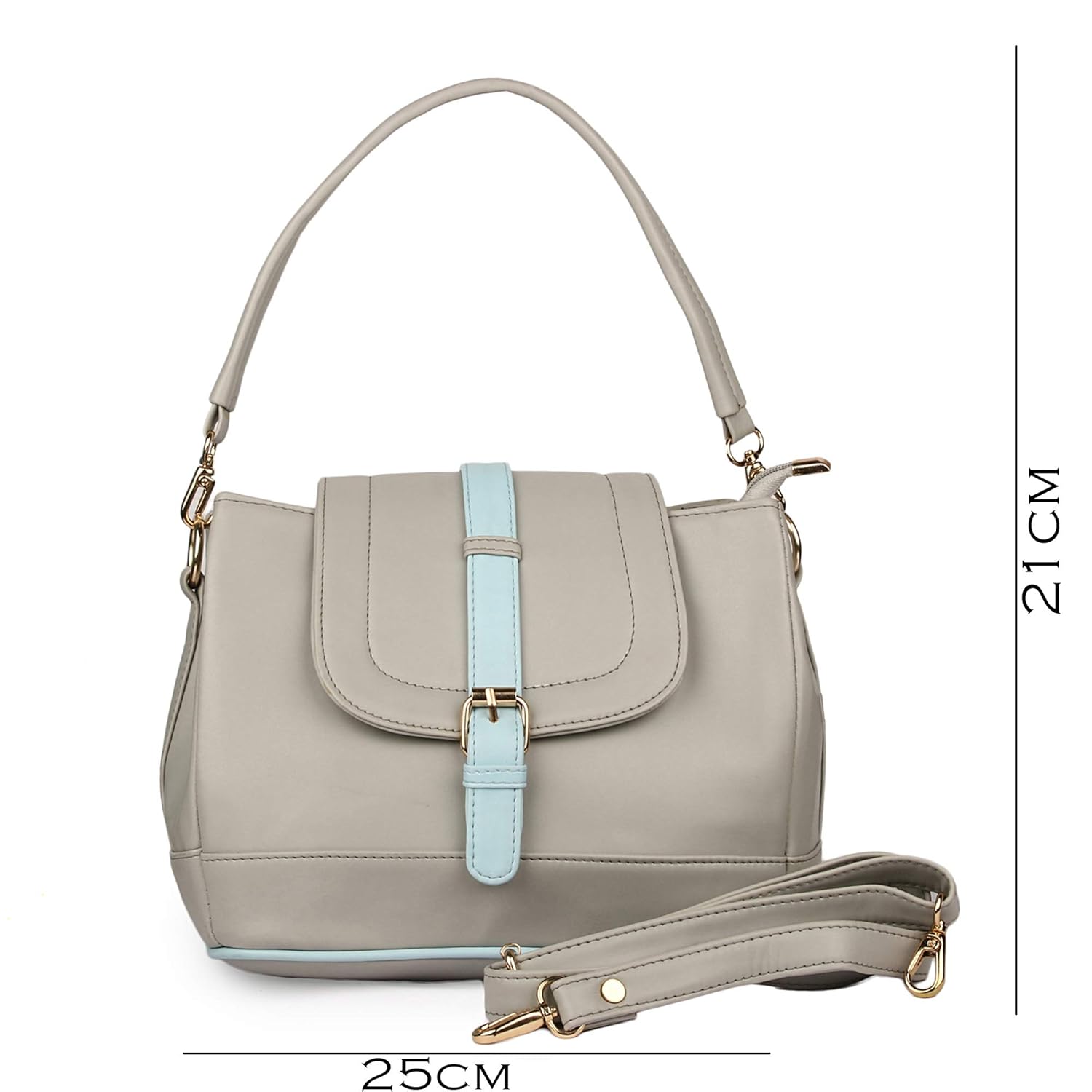 deniza green sling bag