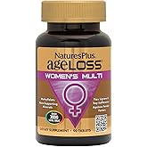 NaturesPlus AgeLoss Women’s Multi - 90 Tablets - Anti-Aging Multivitamin & Mineral Supplement, Menstrual & Menopausal Support, Antioxidant, Anti-Inflammatory - Gluten-Free - 30 Servings