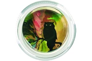 Magic Rosin Ultra Mystic Owl - Professional Grade Instrument Rosins for Cello and Bass - Excellent Grip - Delivers a Clear Complex Tone - Transparent Low Dust Pine Bow Rosin - USA Made