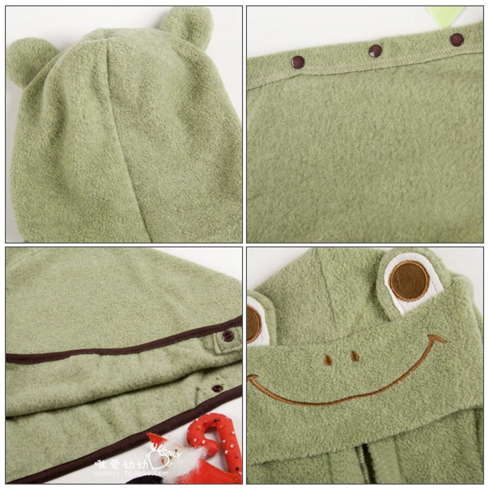 Carseat Poncho for Kids, Child Poncho with Hood, Frog Hood Cape Car Seat Coat, Coffled Carseat Coats for Toddlers, Toddler Fleece Hooded Wool Blend Capes Poncho Children Fall Winter Snowsuit Outwear: Baby