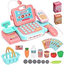 toy cash register that really scans