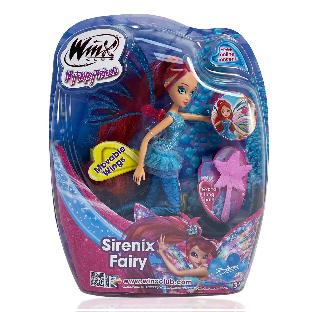 Winx Club My Fairy Friend Sirenix Bloom Fairy Fashion Doll Toy