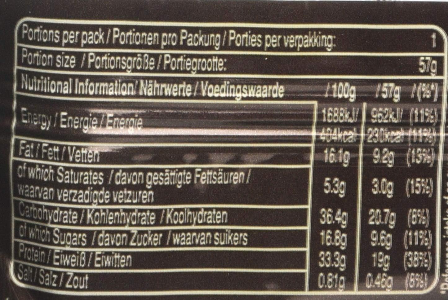 Mars MR59 Snickers Hi-Protein Bar 12 Bars Peanut Butter Limited Edition, 57 g - Image 5