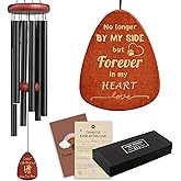 Pet Memorial Wind Chimes 26" - Dog Memorial Gifts for Loss of Dog, Dogs Remembrance Bereavement Gift, Pet Loss Sympathy Gifts (Design 4)