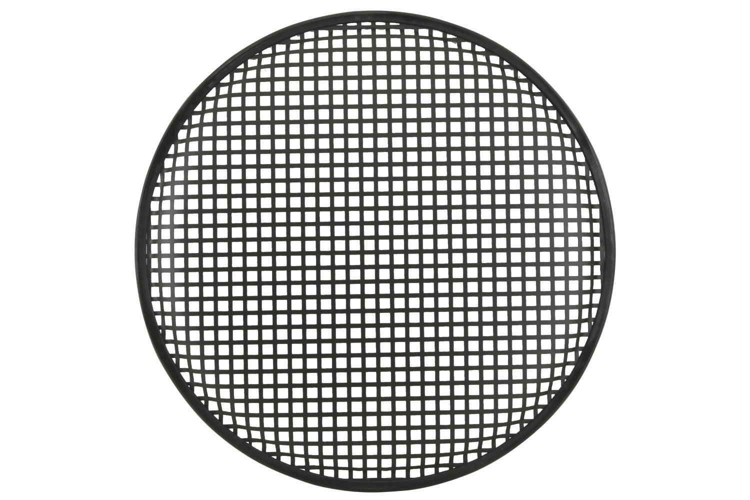 Robust Black Powder Coated Steel Grille