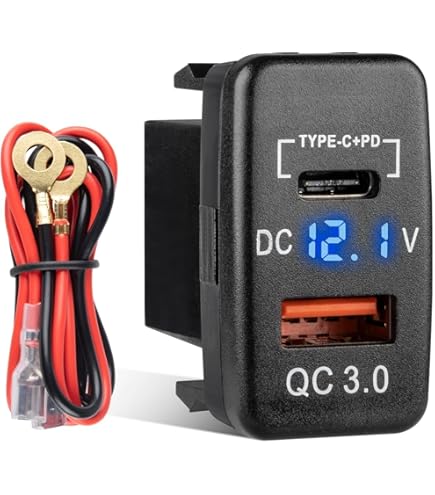 MICTUNING UC001 2.1A Dual USB Power Socket for Smart Phone