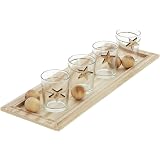 Esotec LED Kugelleuchte Solarkugel 2er-Set "Lichterzauber", Kugel LED Lampe