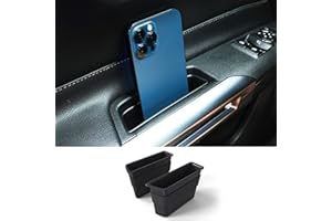 MEEAOTUMO Door Side Storage Box Interior Accessories for Ford Mustang 2015-2025