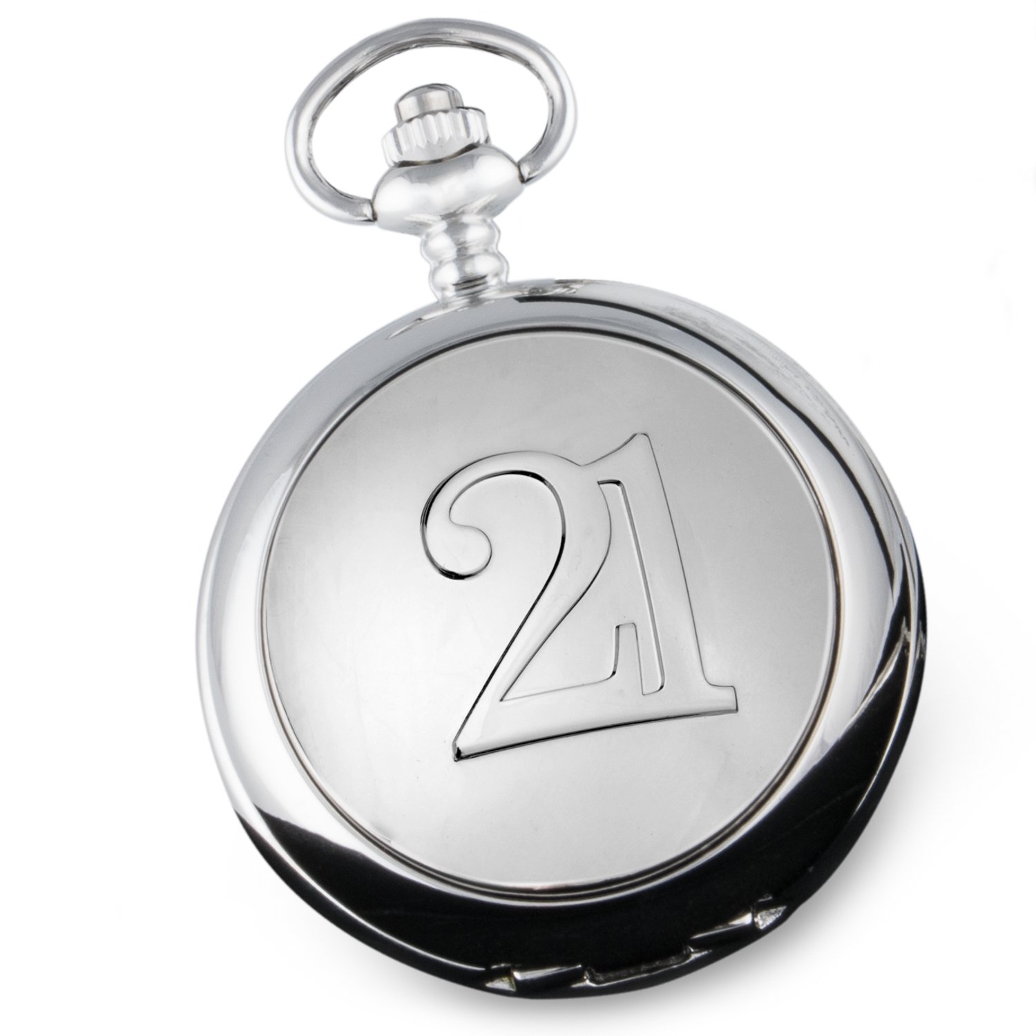 De Walden Men's 21st Birthday Pocket Watch Gift Boy's Son Brother Nephew Gifts