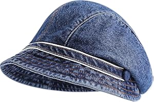 YeeHeen Beret Hats Denim Newsboy Cap Retro Artist Hat for Women