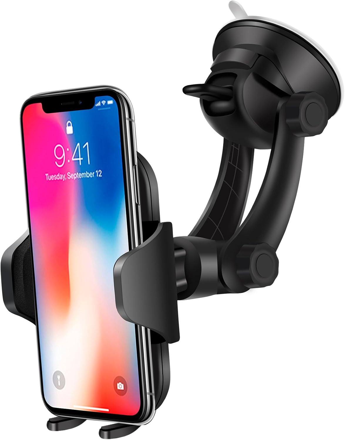 Phone Holder for Car, Adjustable Dashboard Car 360° Amazon.co.uk