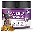 Hemp Calming Chews for Dogs 150PCs Dog Calming Treats and Bites with Hemp Oil - Anxiety and Stress Relief for Dogs Puppy Melatonin Sleep Aid Calm Dog, Noise, Thunder, Barking, Separation, Chewing