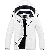 Skieer Women's Ski Jacket Waterproof jacket Warm Winter Coat Hooded Snowboarding Raincoats