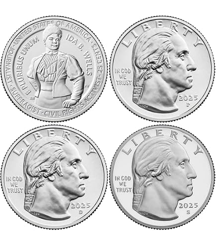 Coin USA American Woman Quarters - Silver Proof Set - 2024