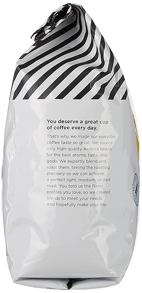 AMAZON FRESH, JUST BRIGHT WHOLE BEAN COFFEE LIGHT ROAST, 32 OZ