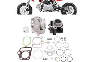 MOFANS 47MM Bore 70CC Top End Cylinder Piston Rebuild Kits Fit for Honda ATC70 C70 CT70 TRX70 CRF70 XR70 S65 70CC CL70 XL70 SL70 Fit for SSR 70cc Roketa Kazuma 70cc ATV Dirt Bike Go Kart