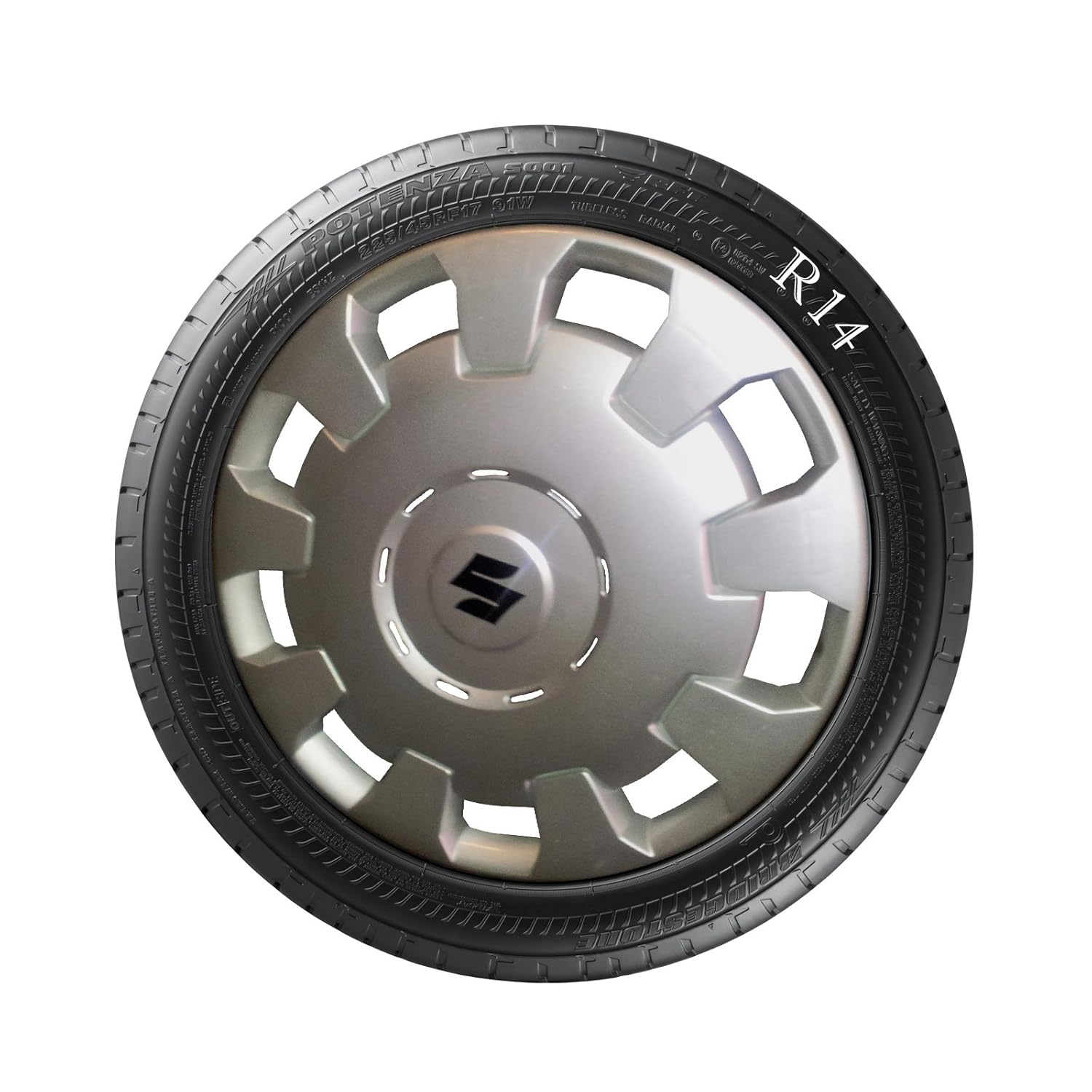 SUZUKI WAGON R Replica 4x14 Wheel Trims Please Check Your Wheel Size