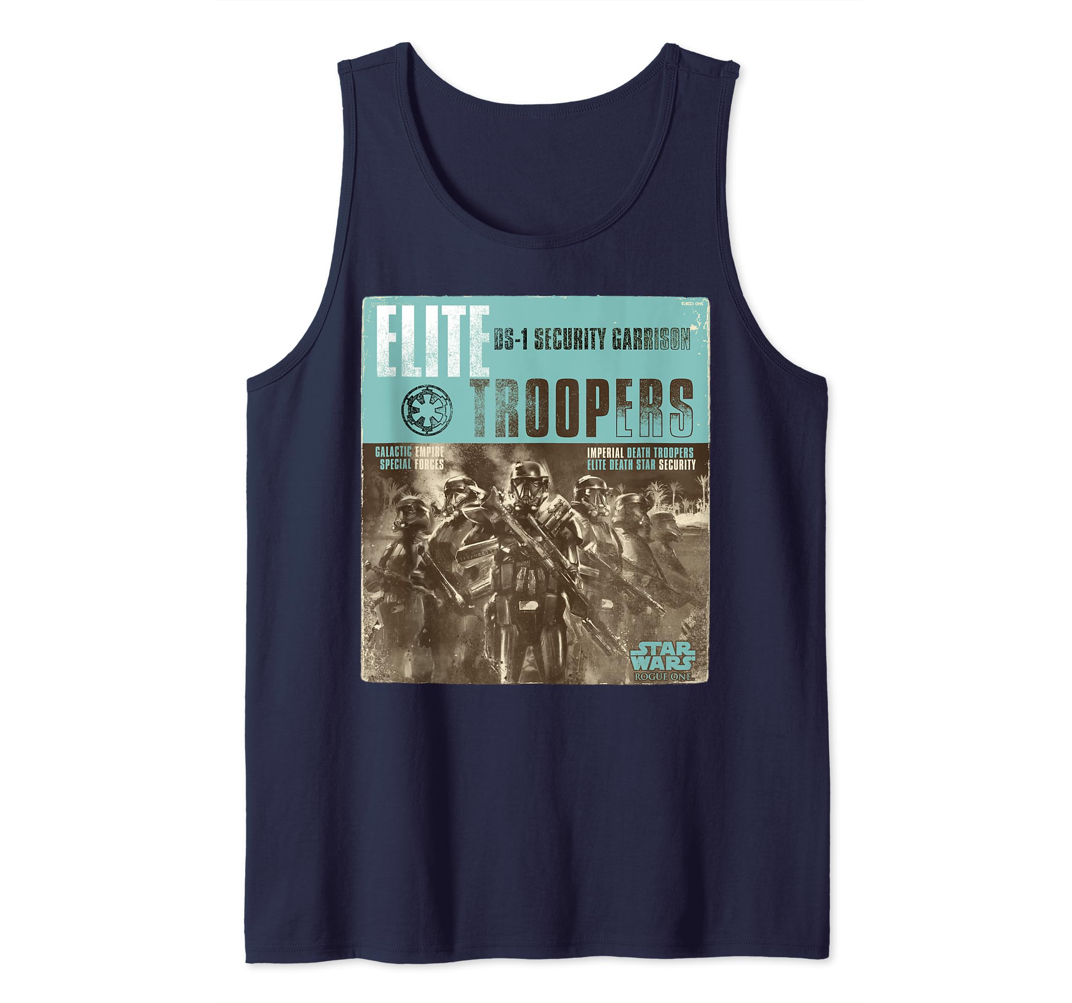 Star Wars Rogue One Death Trooper Elite Security Tank Top